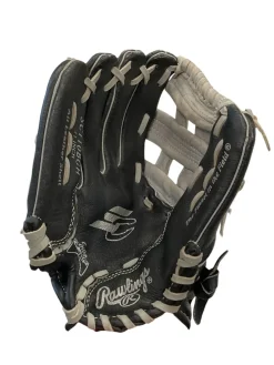 Used Rawlings SC110BGH BB/SB Glove LH Throw Black 11"
