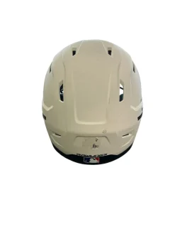 Used Rawlings SOFTBALL HELMET Batting Helmet w/Mask White MD