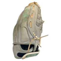 Used Rawlings SURE CATCH BB/SB Glove RH Throw Grey 11"