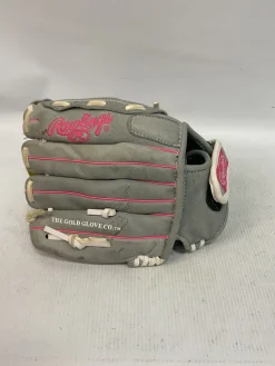 Used Rawlings SURE CATCH BB/SB Glove RH Throw Grey 10 1/2"