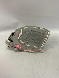 Used Rawlings SURE CATCH BB/SB Glove RH Throw Grey 10 1/2"