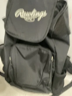 Used Rawlings VELO BB/SB Player Backpack Black