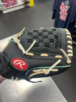 Used Rawlings WFP115MT BB/SB Glove RH Throw Black 11 1/2