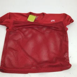 Used Rawlings YOUTH LG PRACTICE JERSEY FB Top Youth Red LG