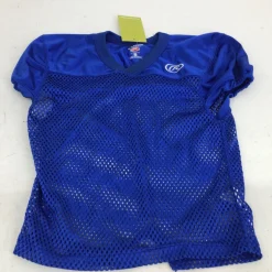 Used Rawlings YTH SM FB JERSEY FB Top Youth Royal Blue SM