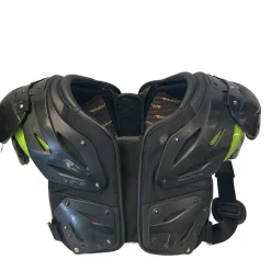 Used RAZOR ADULT SHOULDER PADS FB Shoulder Pads Black SM