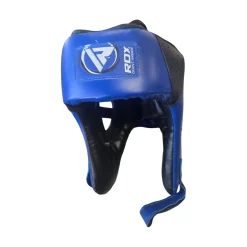 Used RDX JUNIOR HEADGEAR Boxing Headgear Royal Blue