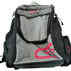 Used RED FEATHER Disc Golf Bag Grey