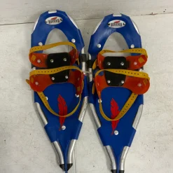 Used Red Feather Snowshoes Boys Royal Blue 20"