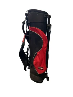 Used Red Zone STAND BAG 3 CAVITY Jr Stand Bag Black And Red