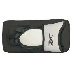 Used Reebok BLK/WHT STREET HOCKY Junior Goalie Blocker Black