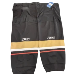 Used Reebok Hockey Sock Black And Gold 30"