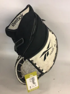Used Reebok 7000 JR Junior Goalie Catcher Black