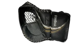 Used Reebok JR 7K Junior Goalie Catcher Black