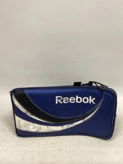 Used Reebok 7K BLOCKER Youth Goalie Blocker Navy Blue
