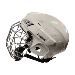 Used Reebok 3K Helmet Cage Combo White LG