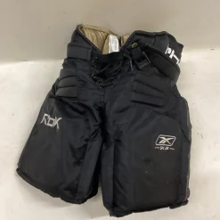 Used Reebok 5K JR GOALIE PANTS Junior Goalie Pant Black MD