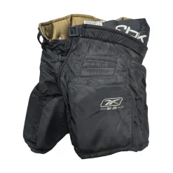 Used Reebok 5K JUNIOR MEDIUM GOALIE PANTS Junior Goalie Pant Black MD