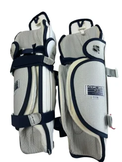 Used Reebok 8K Senior Shin Guards White 17"