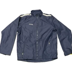 Used Reebok LIGHTWEIGHT Hockey Skate Jacket Senior Navy Blue MD