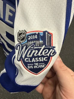Used Reebok Maple Leafs 2014 Winter Classic Johnathan Bernier Jersey Size XL