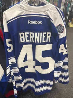 Used Reebok Maple Leafs 2014 Winter Classic Johnathan Bernier Jersey Size XL