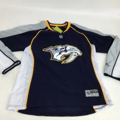 Used Reebok NASHVILLE PREDS YTH LG JERSEY L.S. Spirit Y LG