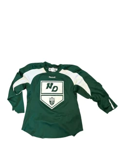 Used Reebok ND Hockey Practice Jersey Green LG