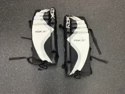 Used Reebok STREET Goalie Leg Pads Junior Black 27"