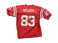 Used Reebok WES WELKER FB Top Adult Red LG