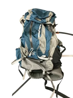 Used REI MARS 85 External Frame Backpack Navy Blue