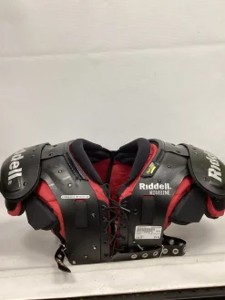 Used Riddell KOMBINE AP FB Shoulder Pads Black SM