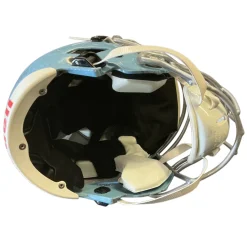 Used RIDDELL NFL POLYNESIAN HELMET Size Large