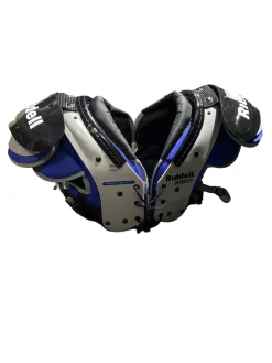 Used Riddell PADS FB Shoulder Pads Grey MD