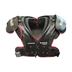 Used Riddell PURSUIT FB Shoulder Pads Black XL