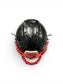 Used Riddell RIDDELL SPEED FLEX LRG BLACK HELMET FB Helmet Black LG