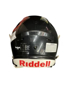 Used Riddell RIDDELL SPEEDFLEX YTH LRG BLACK HELMET FB Helmet Black LG