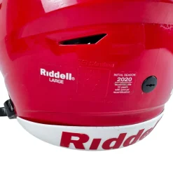 Used Riddell SPEEDFLEX Football Helmet Red LG