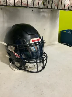 Used Riddell SPEED FLEX SML FB Helmet Black SM