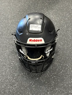 Used Riddell SPEEDFLEX 2020 YOUTH FB Helmet Black SM