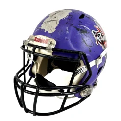 Used Riddell SPEED Football Helmet Purple LG