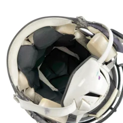 Used Riddell SPEED Football Helmet Purple LG