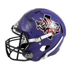 Used Riddell SPEED Football Helmet Purple LG
