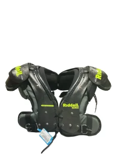 Used Riddell SURGE XL SHOULDER PADS FB Shoulder Pads Black XL