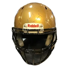 Used Riddell VICTOR FB Helmet Gold S/M