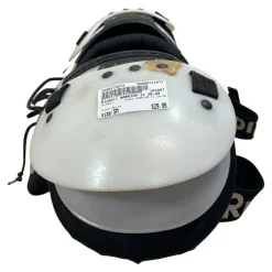 Used Riddell WARRIOR II 26-28 FB Shoulder Pads White SM