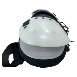 Used Riddell WARRIOR II 26-28 FB Shoulder Pads White SM