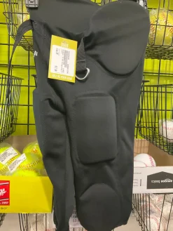 Used Riddell Youth FB Integrated Pants Black SM