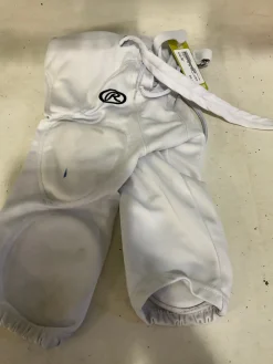 Used Riddell Youth FB Integrated Pants White SM