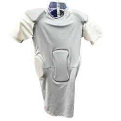 Used Riddell YOUTH PADDED SHIRT FB Top Youth White SM